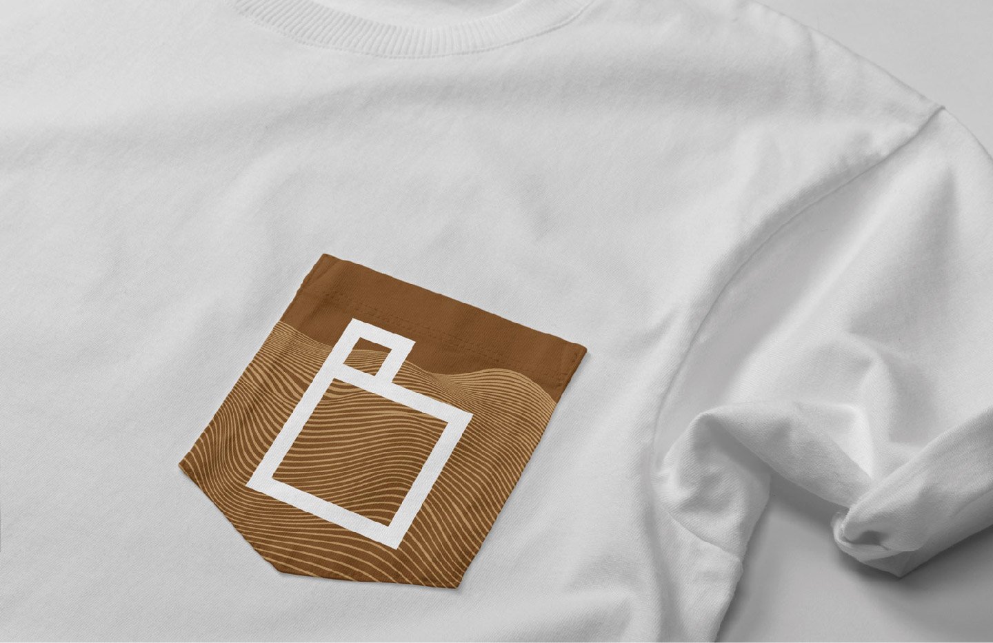 Camiseta bolsillo corporativa Excavaciones Blanco