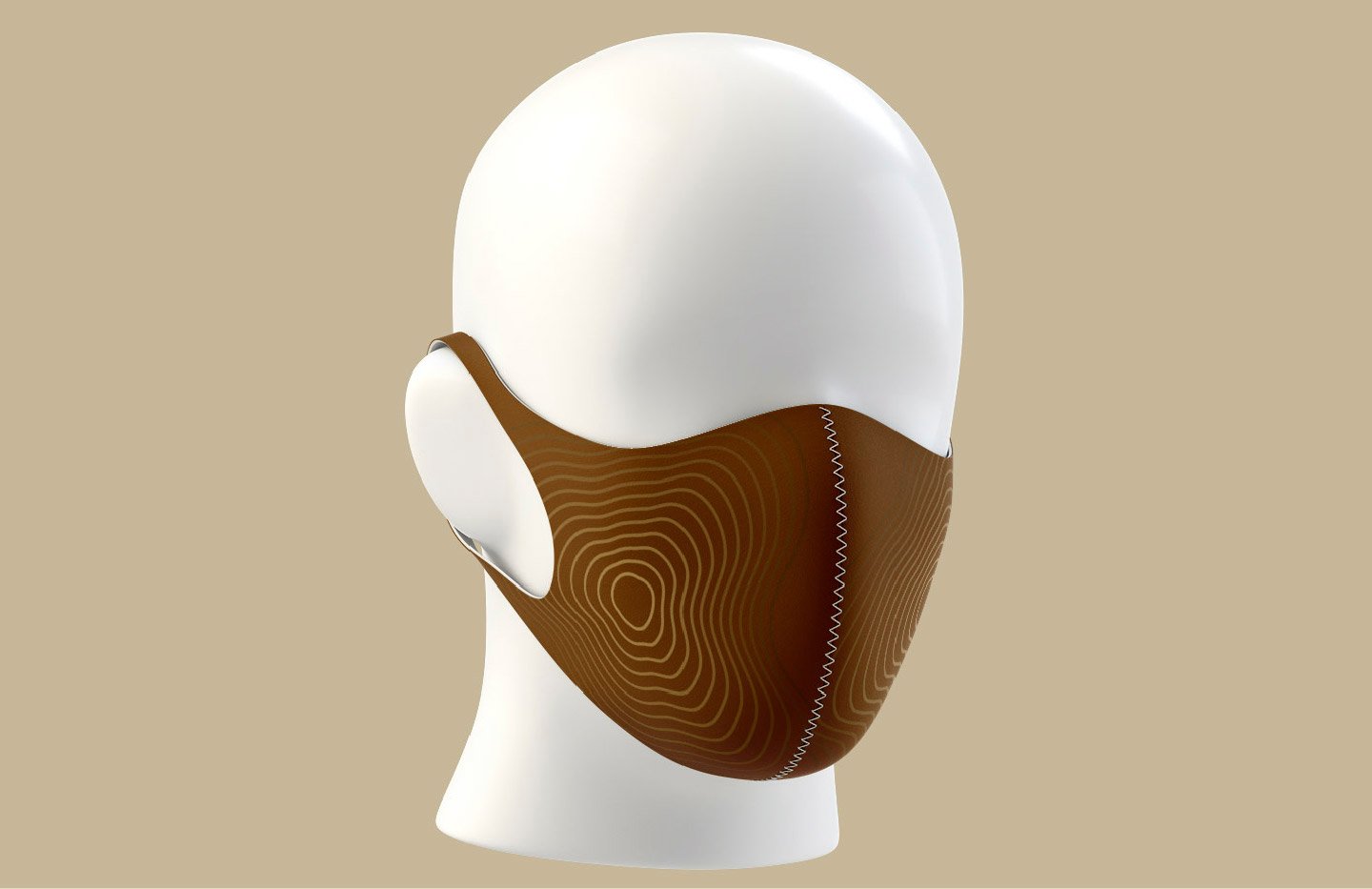 Mascarilla corporativa Excavaciones Blanco